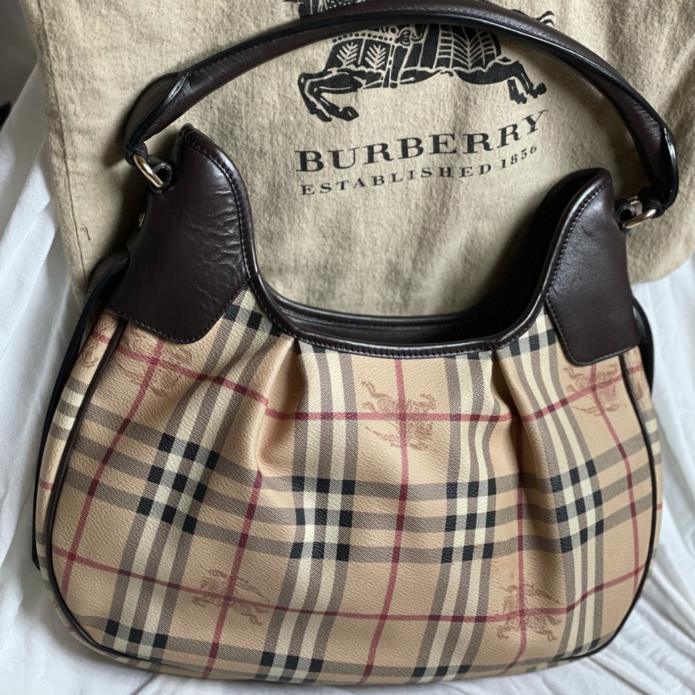 Burberry Horse Check Purse